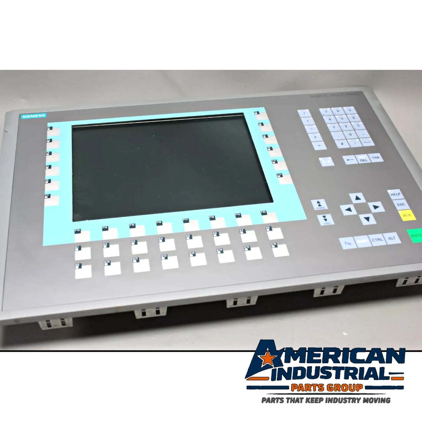 Siemens 6AV6643-0DD01-1AX1 SIMATIC MP 277 10.4 inch key HMI multi panel operator interface for industrial machine control