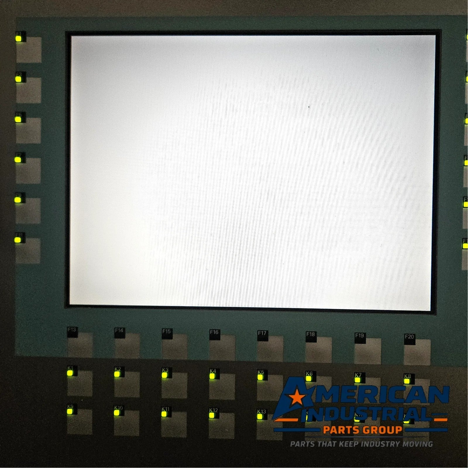 Siemens 6AV6643-0DD01-1AX1 SIMATIC MP 277 10.4 inch key HMI multi panel operator interface for industrial machine control