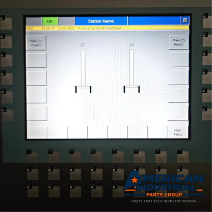 Siemens 6AV6643-0DD01-1AX1 SIMATIC MP 277 10.4 inch key HMI multi panel operator interface for industrial machine control