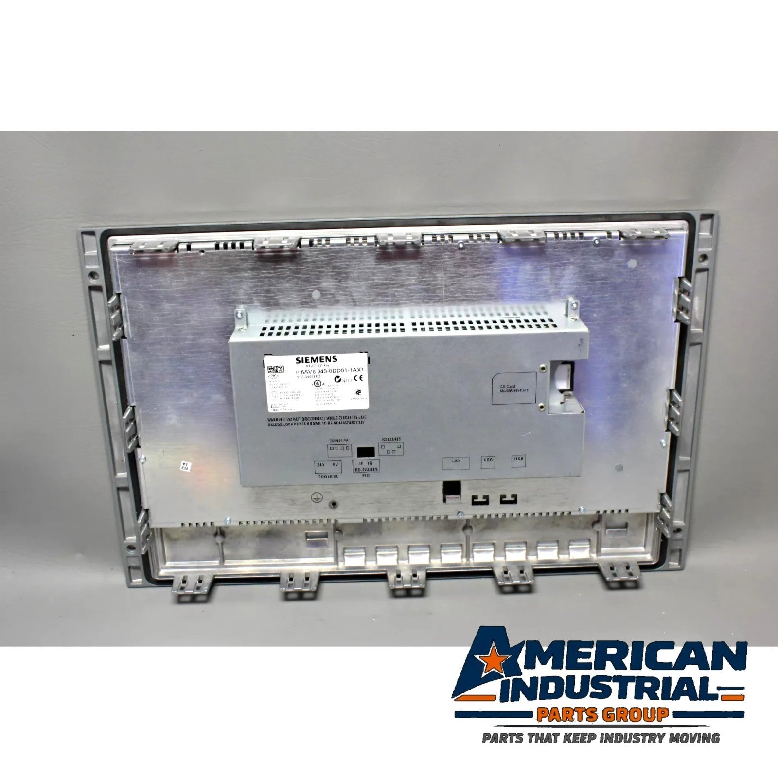 Siemens 6AV6643-0DD01-1AX1 SIMATIC MP 277 10.4 inch key HMI multi panel operator interface for industrial machine control