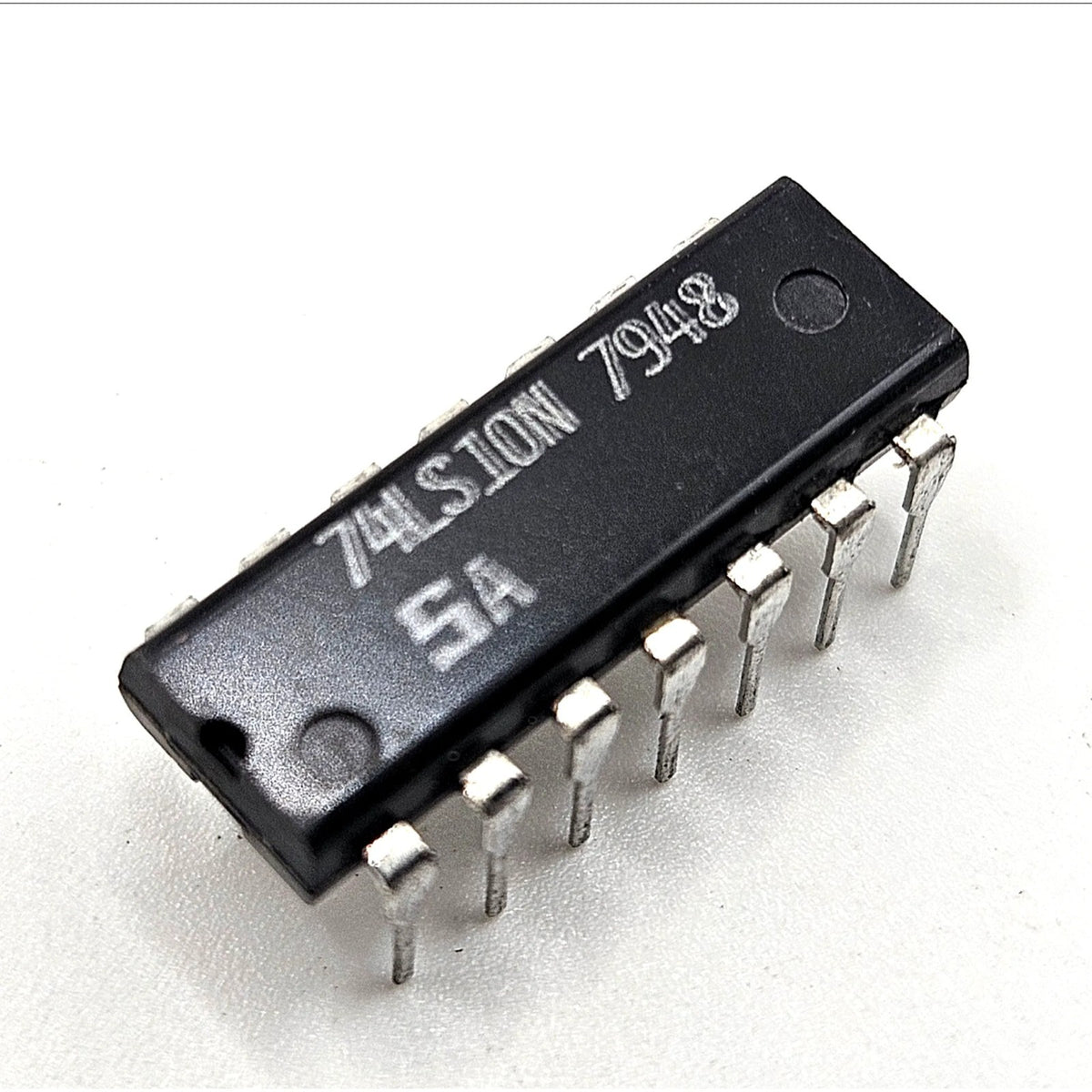 Lot of 10 Signetics 74LS10N triple 3-input NAND gate TTL DIP-14 vintage new old stock for legacy logic repair