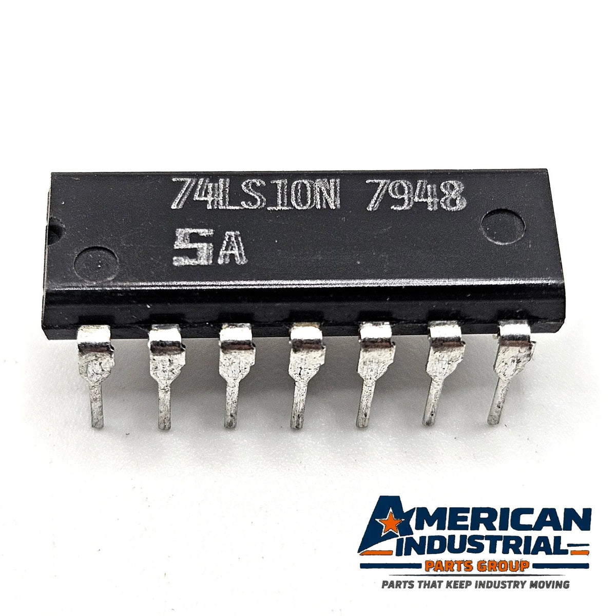 Lot of 10 Signetics 74LS10N triple 3-input NAND gate TTL DIP-14 vintage new old stock for legacy logic repair