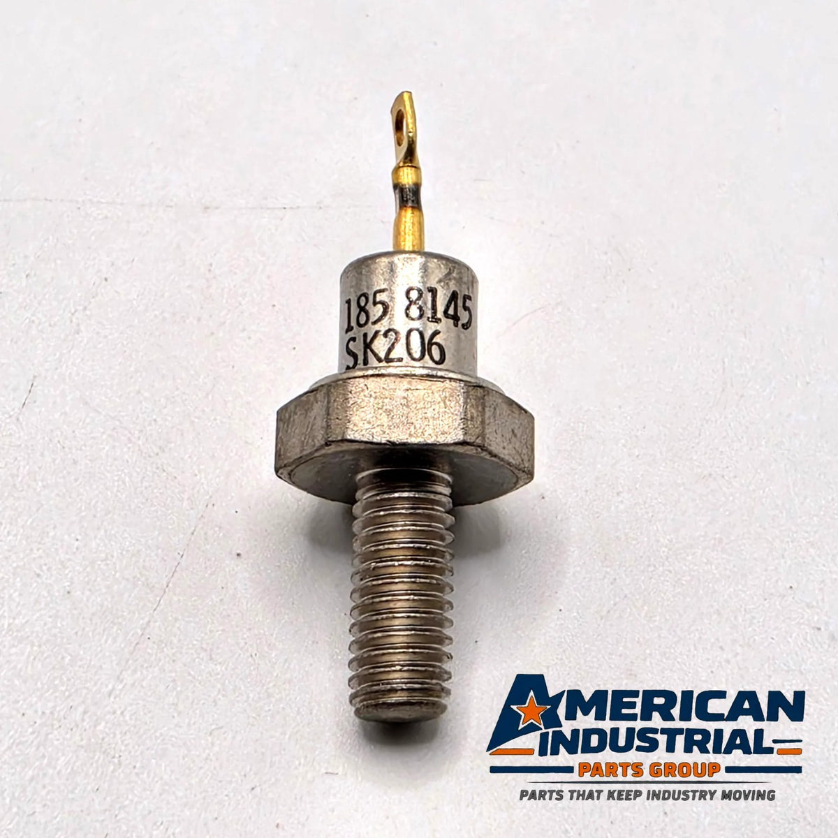 SK206 stud mount rectifier diode 185 8145 with solder lug terminal from American Industrial Parts Group