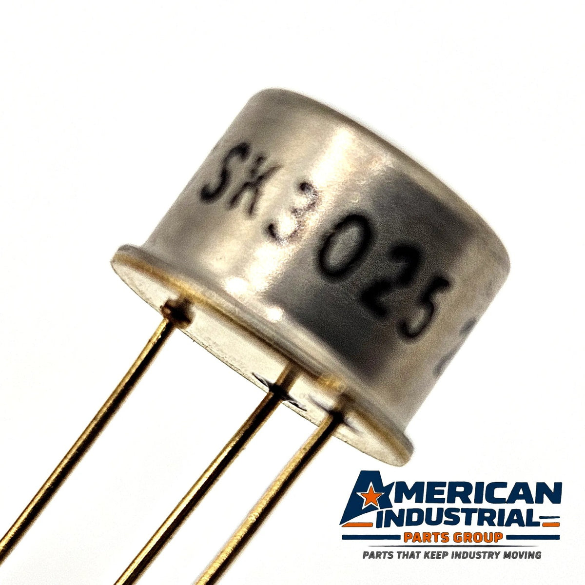 SK3025 PNP silicon transistor 3W TO-39 for audio amplifier and electronic repair from American Industrial Parts Group