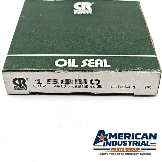 SKF Chicago Rawhide 15850 radial shaft oil seal 40x65x8mm CRW1 R nitrile for rotating equipment and MRO