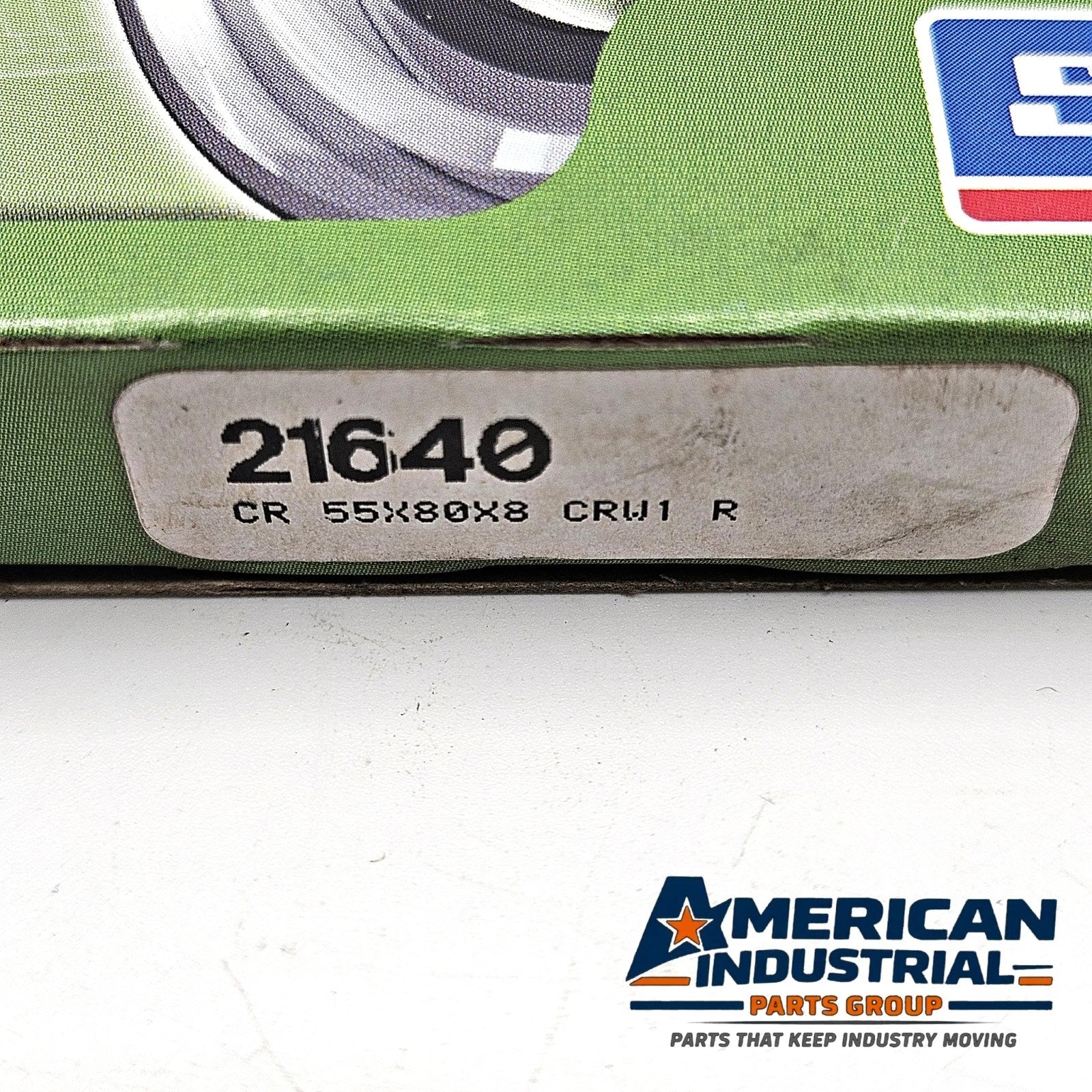 SKF CR 21640 radial shaft oil seal 55x80x8mm CRW1 R nitrile for rotating equipment and MRO