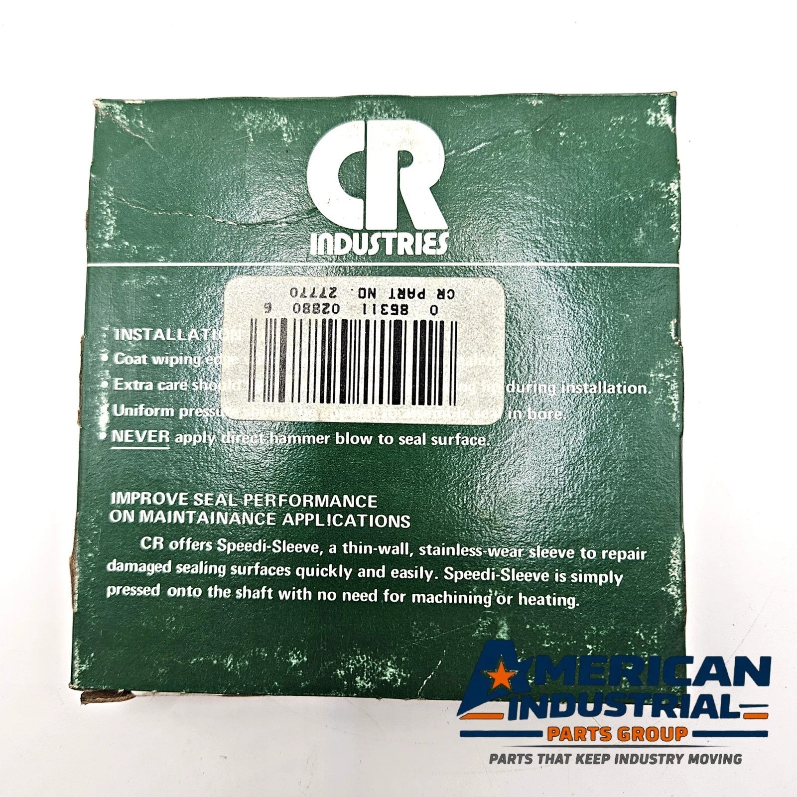 SKF CR 27770 radial shaft oil seal 70x100x10mm CRW1 R nitrile for rotating equipment and MRO