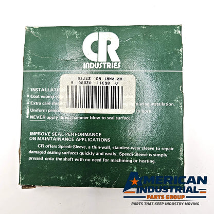 SKF CR 27770 radial shaft oil seal 70x100x10mm CRW1 R nitrile for rotating equipment and MRO