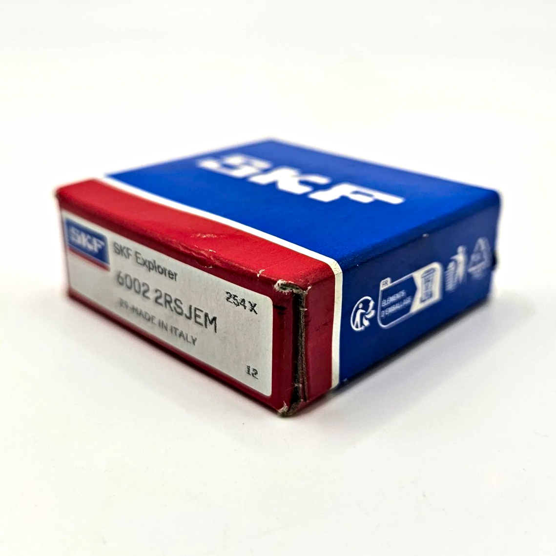 SKF Explorer 6002-2RSJEM double sealed deep groove ball bearing 15x32x9mm C3 clearance for electric motors and industrial maintenance