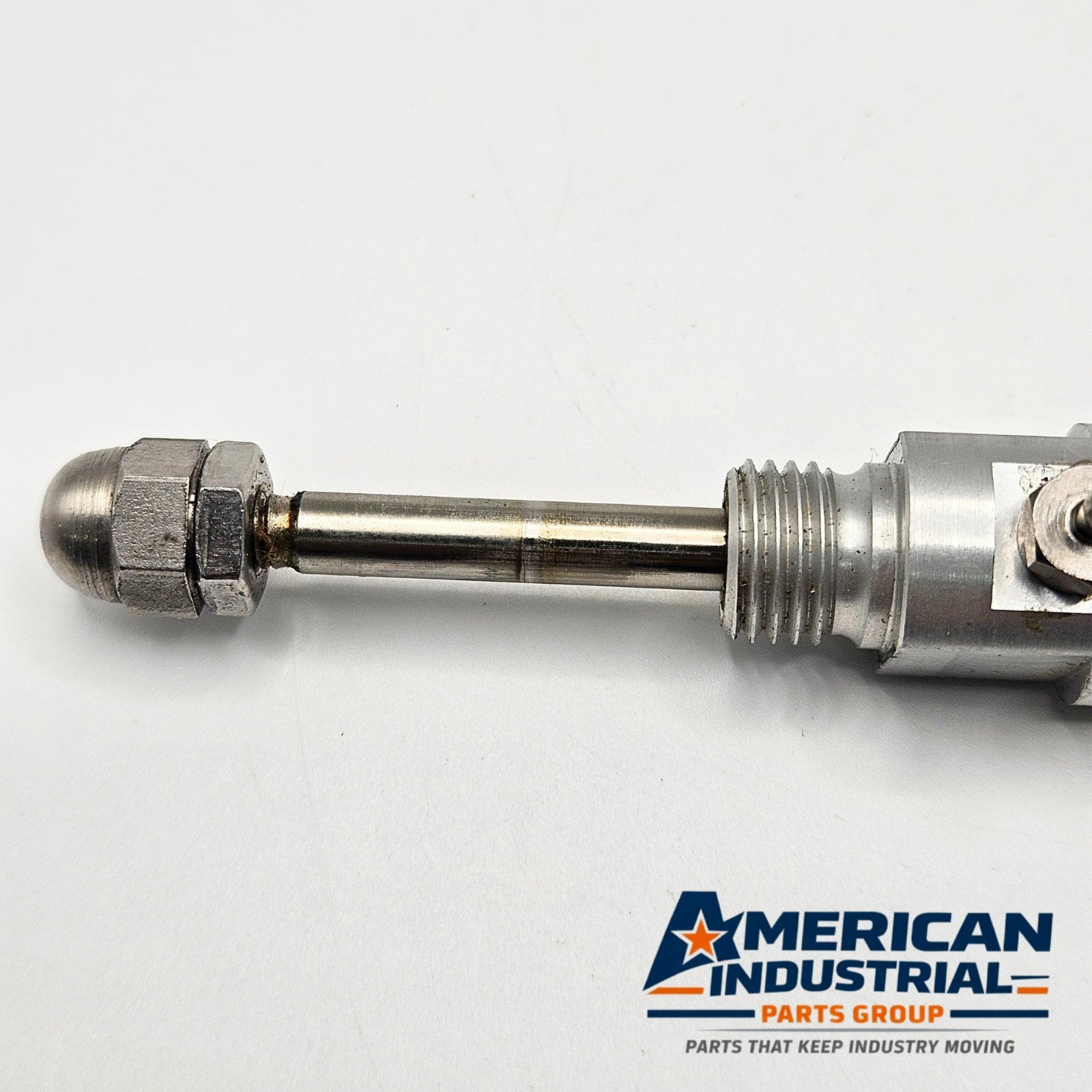 SMC NCME056-0100 pneumatic air cylinder for industrial automation and MRO applications. American Industrial Parts Group.