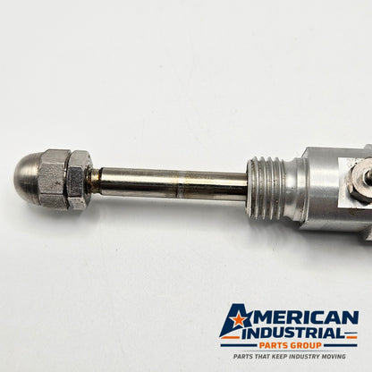 SMC NCME056-0100 pneumatic air cylinder for industrial automation and MRO applications. American Industrial Parts Group.