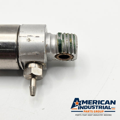 SMC NCME056-0100 pneumatic air cylinder for industrial automation and MRO applications. American Industrial Parts Group.