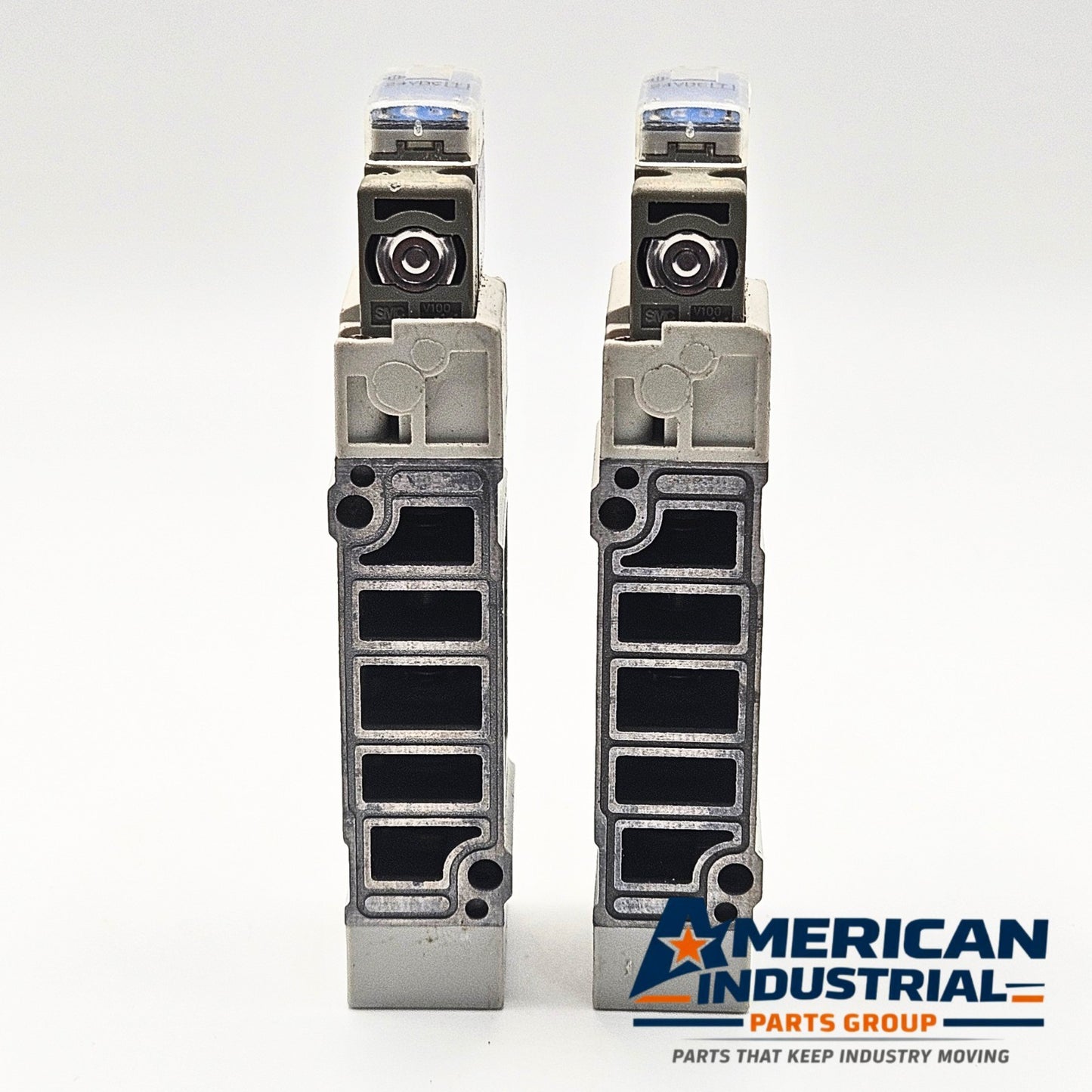 SMC SY5140T-5MOZ 5-port solenoid valve 24VDC lot of 2 for pneumatic automation systems and industrial control applications