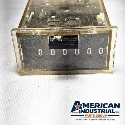 SODECO RG162E 24V 25i/s electromechanical counter for industrial automation systems and control panels