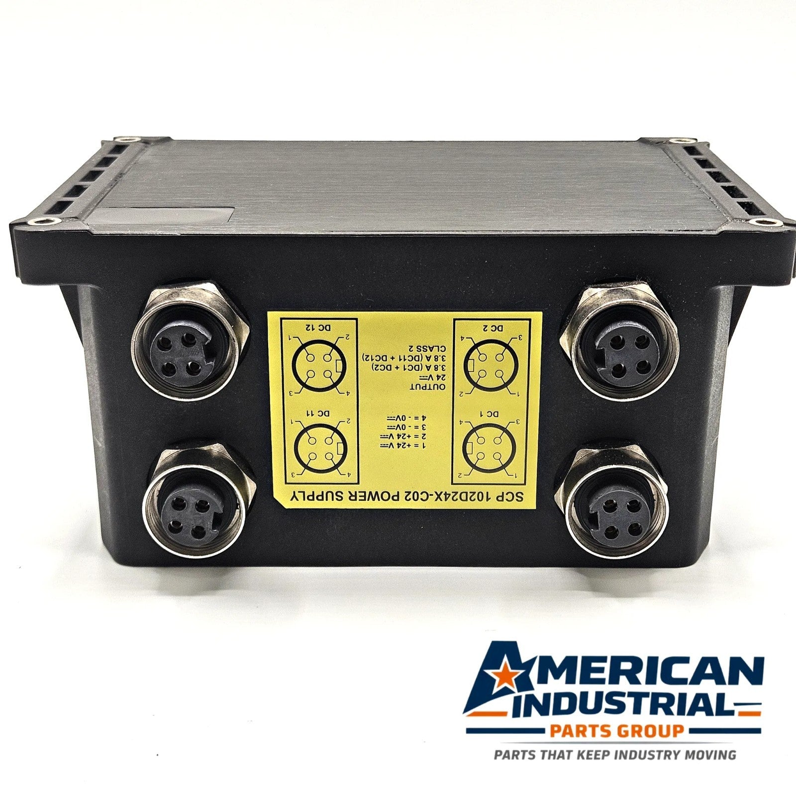 SolaHD SCP102D24X-C02 IP67 dual 24VDC 3.8A power supply for industrial automation systems and machine-mount control panels