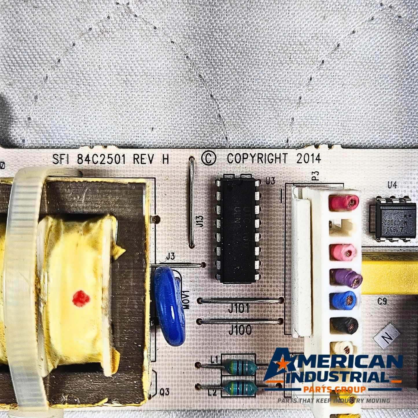 Spitfire Controls SF2501-K7766 control board PCB 120VAC 60Hz for industrial automation systems and control panels