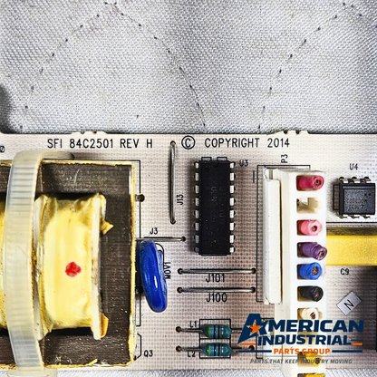Spitfire Controls SF2501-K7766 control board PCB 120VAC 60Hz for industrial automation systems and control panels