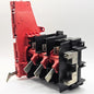 Square D 3-pole disconnect switch interior knife blade assembly for industrial electrical panels and MRO applications