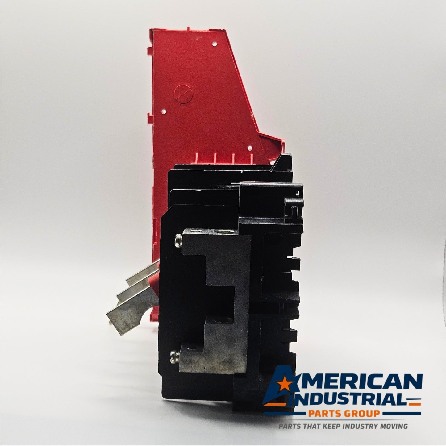 Square D 3-pole disconnect switch interior knife blade assembly for industrial electrical panels and MRO applications