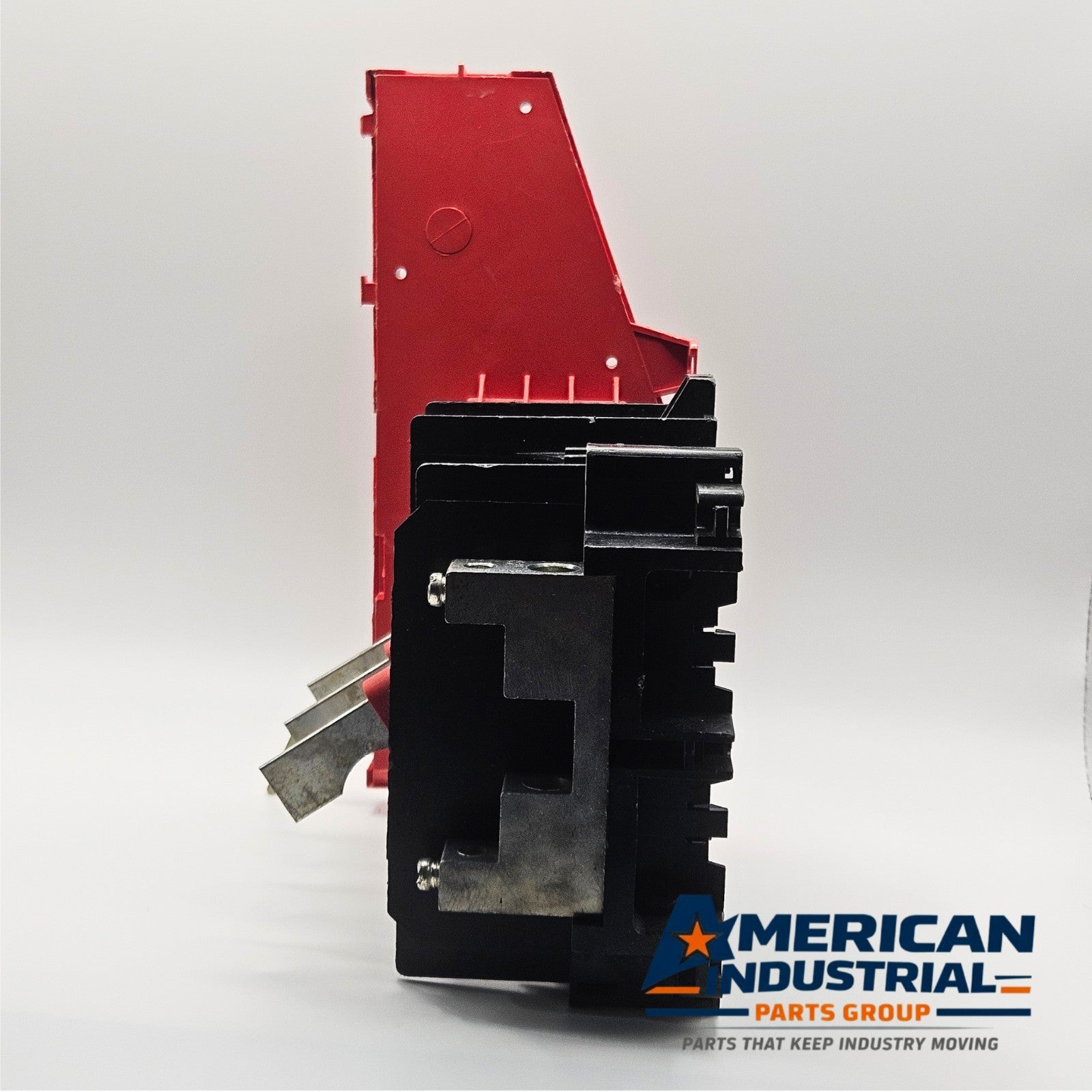 Square D 3-pole disconnect switch interior knife blade assembly for industrial electrical panels and MRO applications