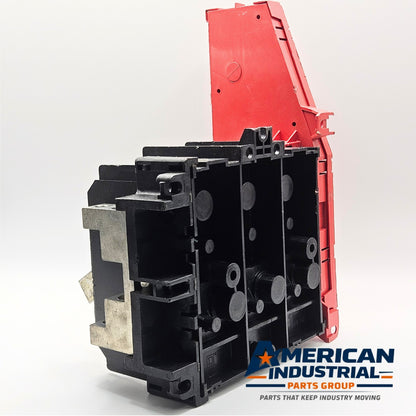 Square D 3-pole disconnect switch interior knife blade assembly for industrial electrical panels and MRO applications