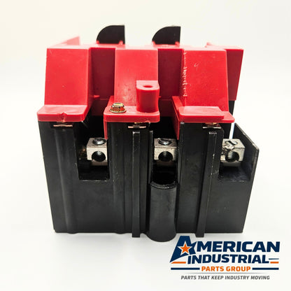 Square D industrial safety switch used in control panel equipment. American Industrial Parts Group.