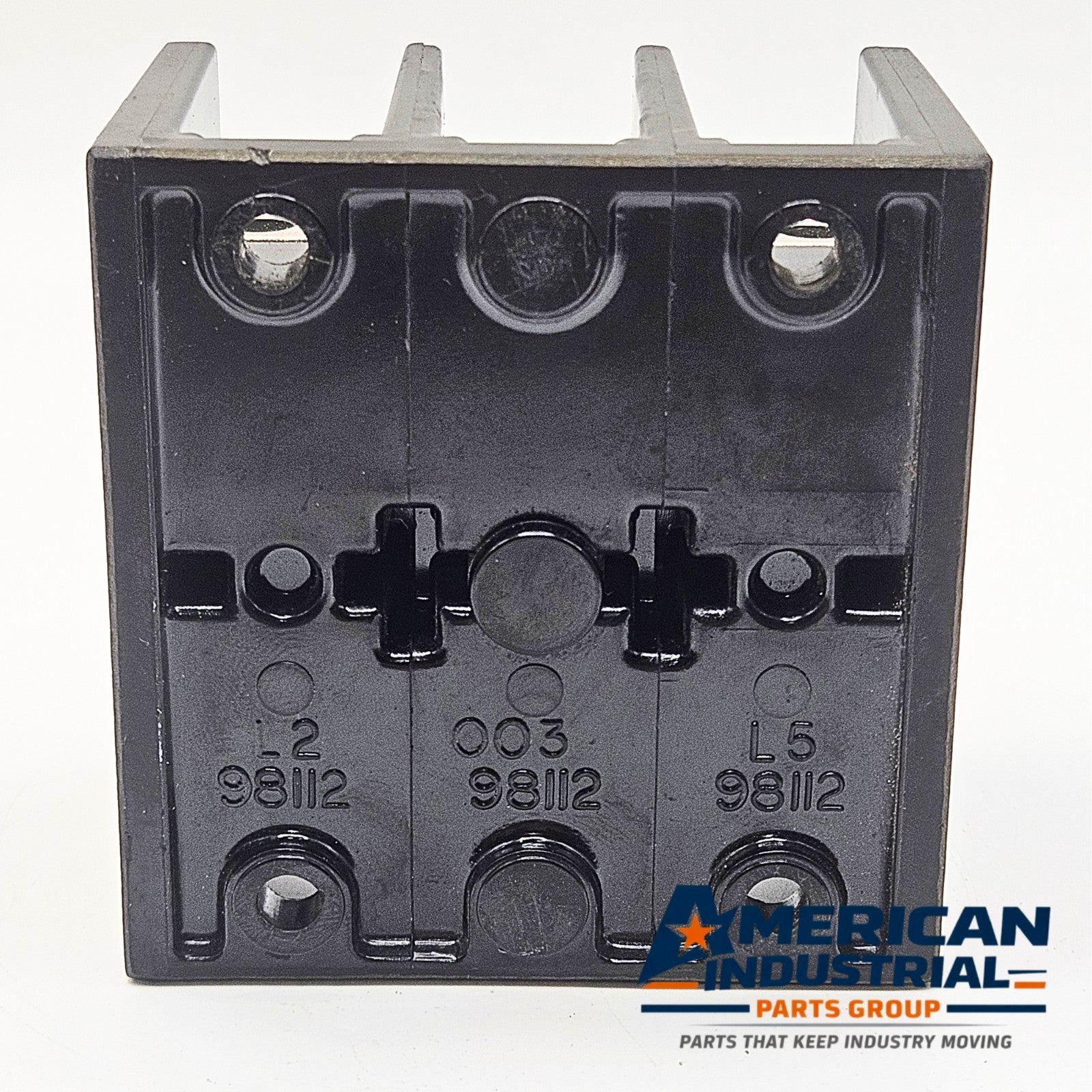 Square D 9080 LBR362104 industrial lug connector for power distribution maintenance. American Industrial Parts Group.