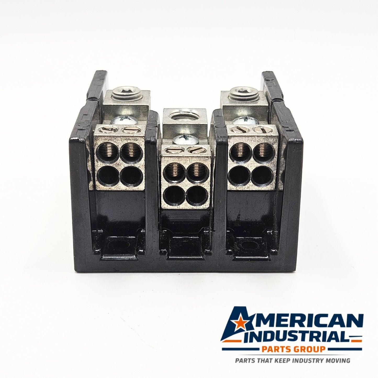 Square D 9080 LBR362104 terminal block for MRO replacement parts. American Industrial Parts Group.
