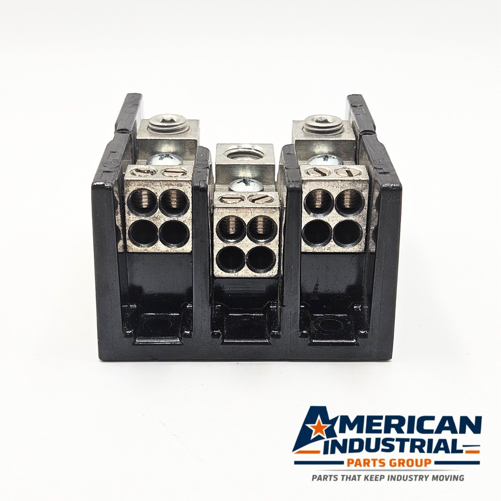 Square D 9080 LBR362104 terminal block for MRO replacement parts. American Industrial Parts Group.