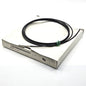 SUNX FT-SFM2 through-beam fiber optic sensor cable 2m free-cut 2.5mm heads for industrial object detection
