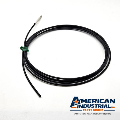 SUNX FT-SFM2 through-beam fiber optic sensor cable 2m free-cut 2.5mm heads for industrial object detection