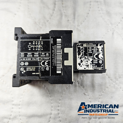 Telemecanique CA4KN22 contactor 24V coil with auxiliary contacts 4NO 4NC for motor control and industrial automation systems