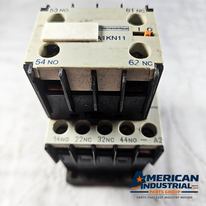Telemecanique CA4KN22 contactor 24V coil with auxiliary contacts 4NO 4NC for motor control and industrial automation systems