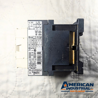 Telemecanique LC1D18BL 24VDC contactor for industrial automation and MRO motor control applications. American Industrial Parts Group.