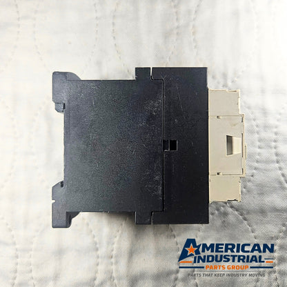 Telemecanique LC1D18BL 24VDC contactor for industrial automation and MRO motor control applications. American Industrial Parts Group.
