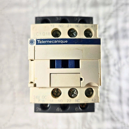 Telemecanique LC1D18BL contactor for industrial automation and MRO motor control applications. American Industrial Parts Group.