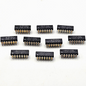Lot of 10 Texas Instruments 2392118 LE759933 14-pin DIP integrated circuit new old stock for vintage electronics repair and board restoration