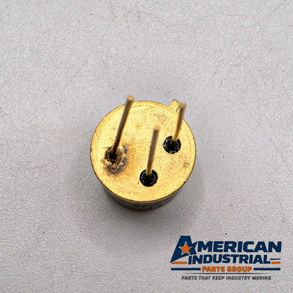 Texas Instruments 2N3725 NPN switching transistor 50V 1.2A TO-39 gold leads for vintage equipment repair from American Industrial Parts Group