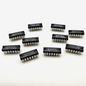 Lot of 10 Texas Instruments 8513807S 158-2604 14-pin DIP integrated circuit new old stock for vintage electronics repair and board restoration