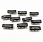 Lot of 10 Texas Instruments 851380TS 158-2604 custom-marked 14-pin DIP integrated circuit new old stock for vintage electronics repair and board restoration