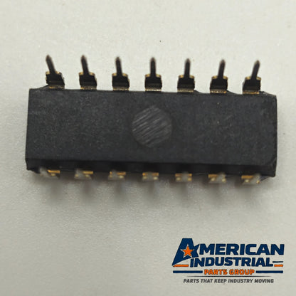 Lot of 10 Texas Instruments 851380TS 158-2604 custom-marked 14-pin DIP integrated circuit new old stock for vintage electronics repair and board restoration