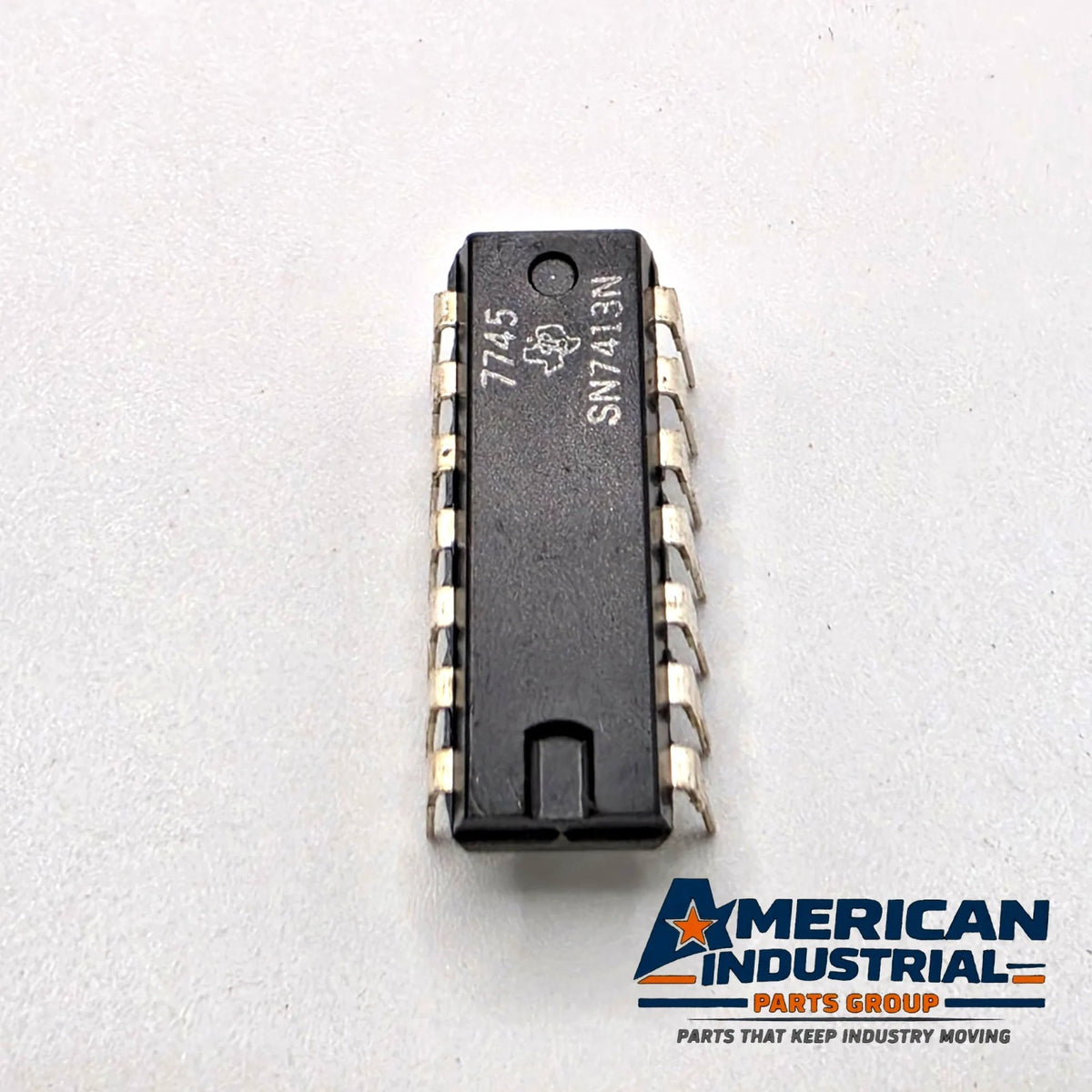 Texas Instruments SN7413N dual 4-input NAND Schmitt trigger TTL DIP-14 for vintage logic repair from American Industrial Parts Group