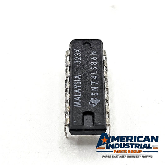 Texas Instruments SN74LS86N quad 2-input XOR gate DIP-14 lot of 3 for vintage electronics repair and TTL logic circuits
