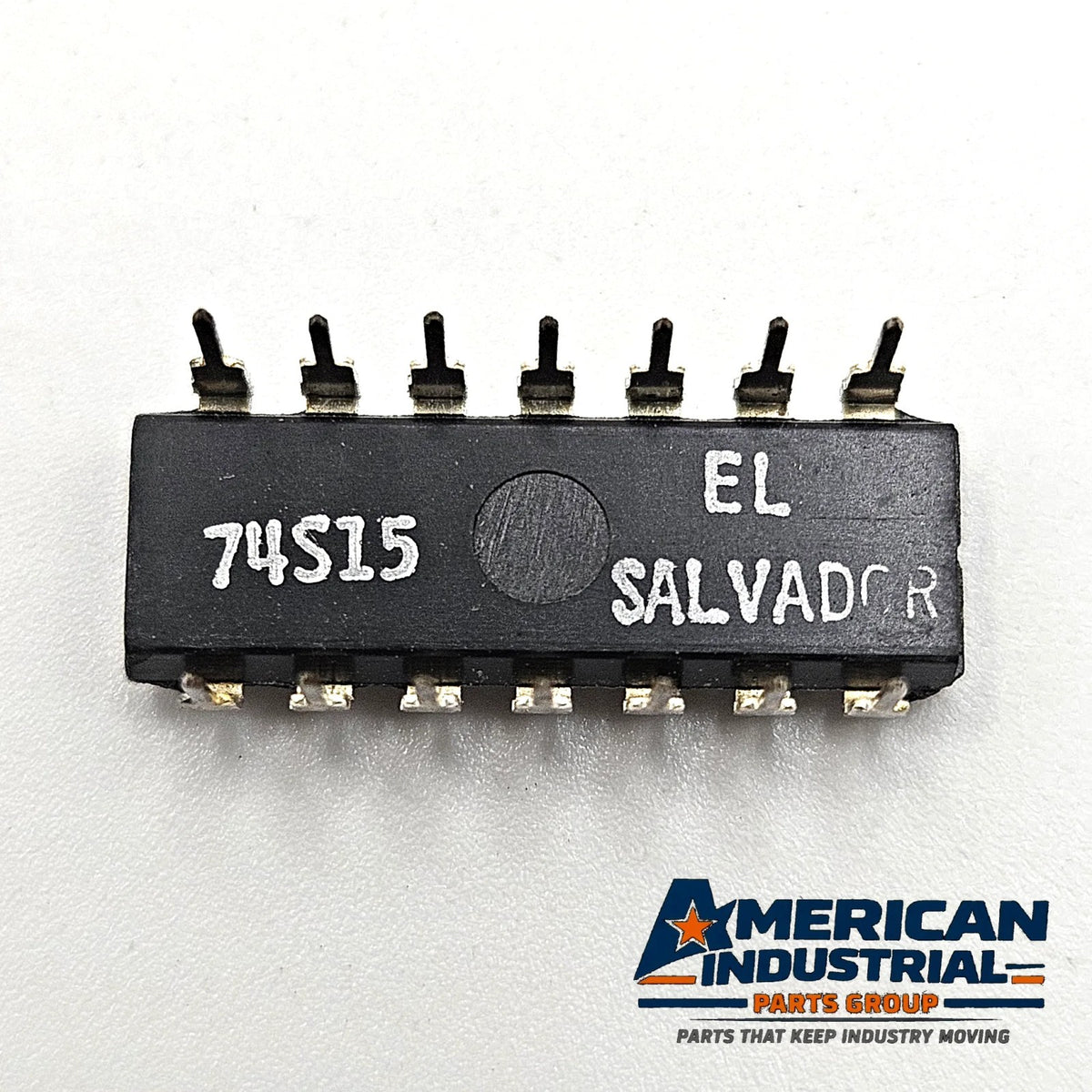 Texas Instruments SN74S15N triple 3-input AND gate open collector DIP-14 vintage new old stock for legacy logic repair