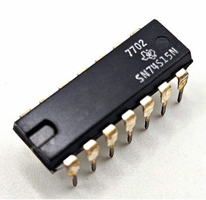 Lot of 10 Texas Instruments SN74S15N triple 3-input AND gate open collector DIP-14 vintage new old stock for legacy logic repair