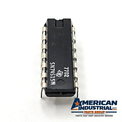 Lot of 10 Texas Instruments SN74S15N triple 3-input AND gate open collector DIP-14 vintage new old stock for legacy logic repair