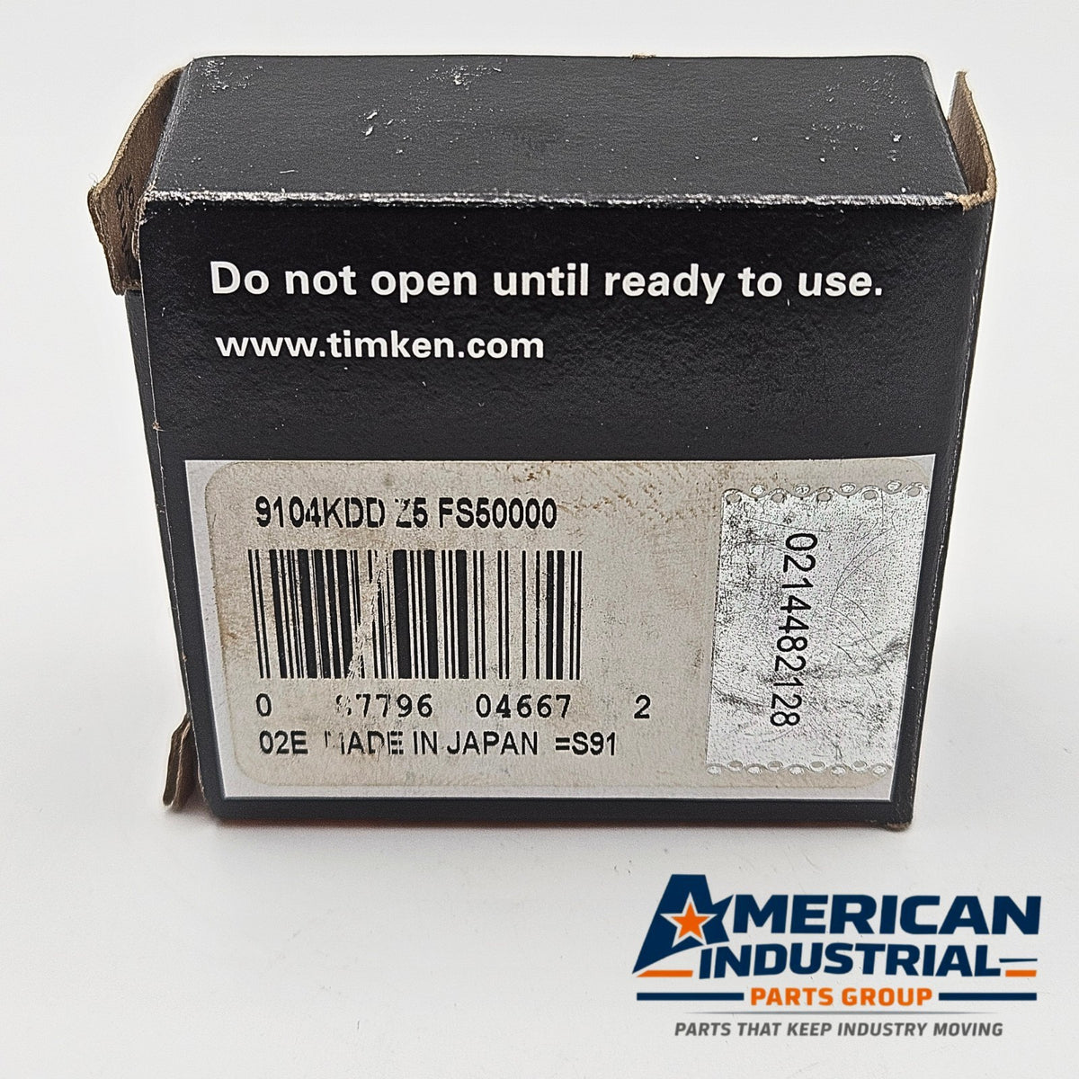 Timken 9104KDD deep groove ball bearing 20x42x12mm double shielded for industrial machinery and MRO replacement