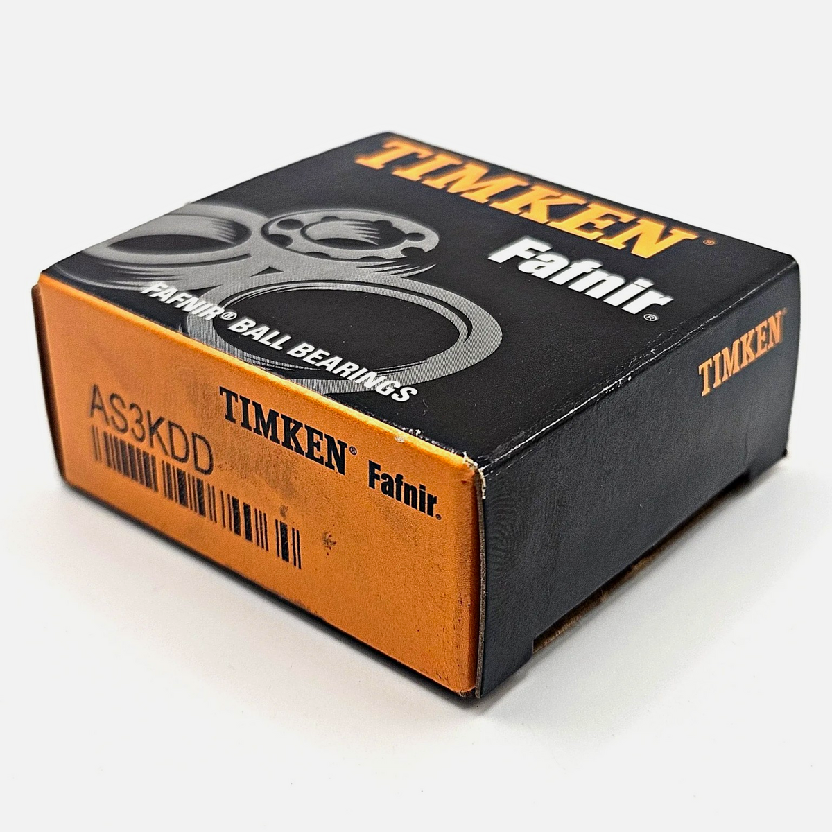 Timken Fafnir AS3KDD Z8 FS50160 double shielded stainless steel radial ball bearing 3/8 inch bore for industrial maintenance