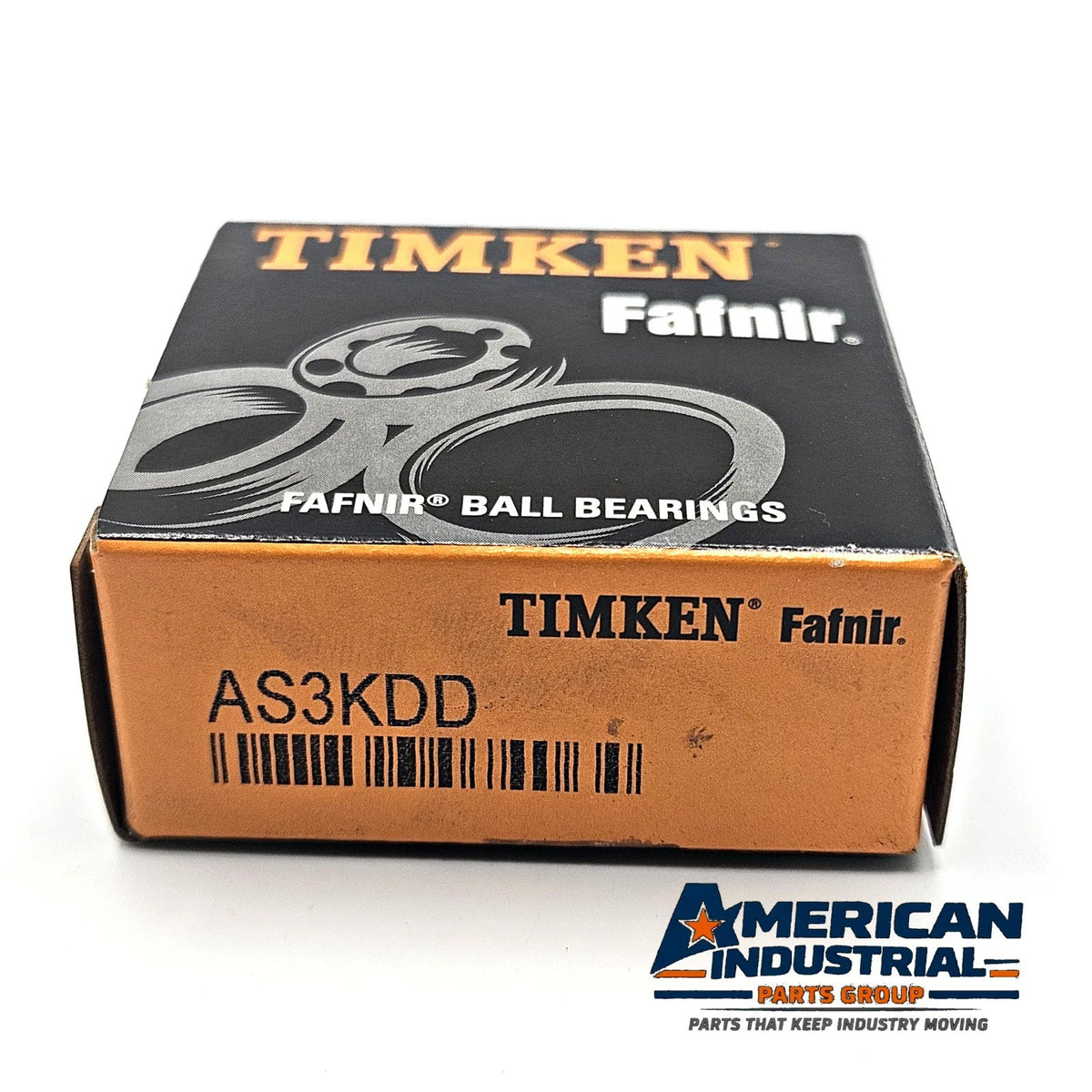 Timken Fafnir AS3KDD Z8 FS50160 double shielded stainless steel radial ball bearing 3/8 inch bore for industrial maintenance