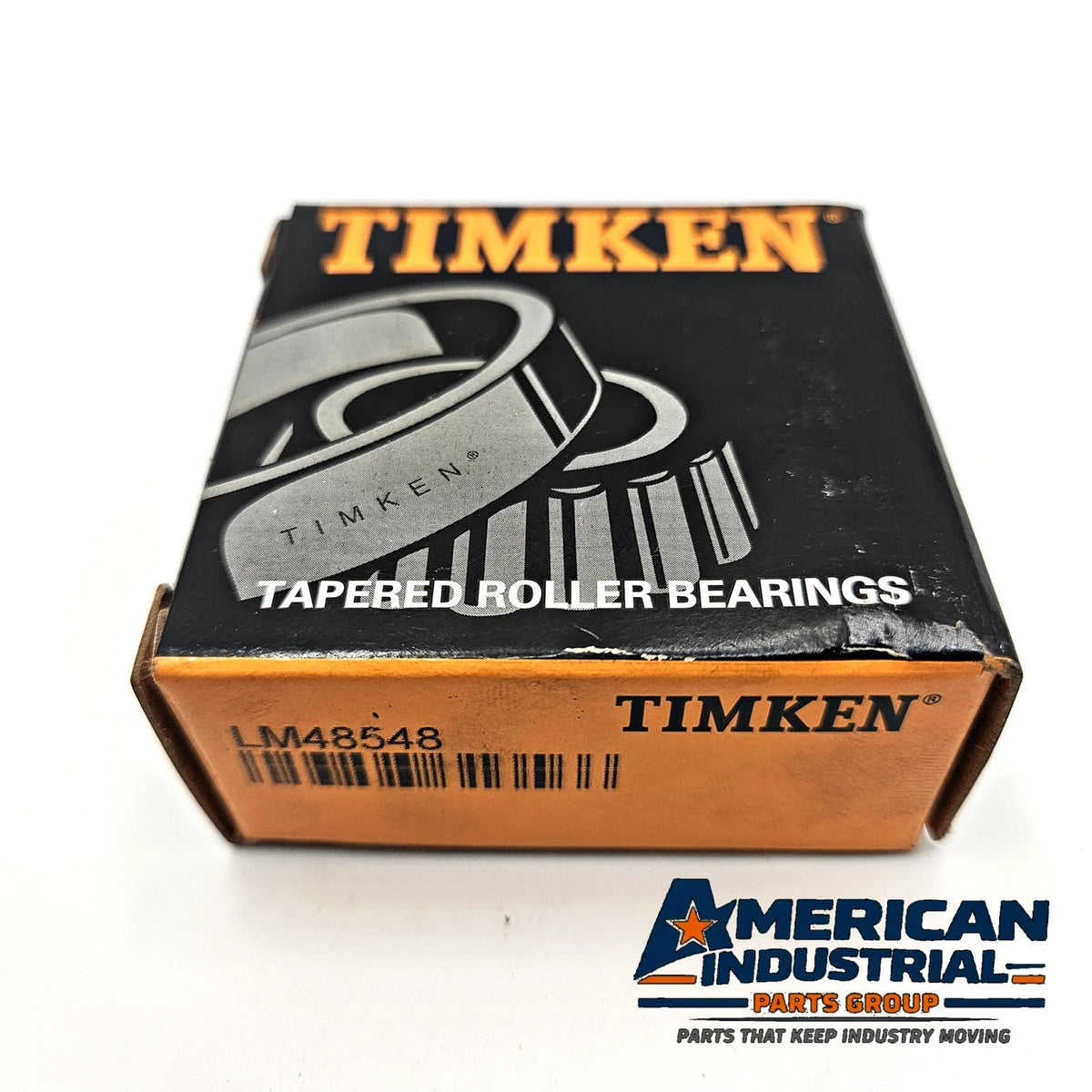 Timken LM48548 tapered roller bearing cone 1-3/8in bore for industrial machinery and MRO replacement